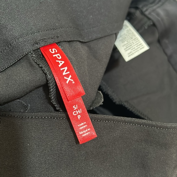 SPANX POLISHED ANKLE SLIM PANT SIZE SMALL WOMEN BLACK NEW - Picture 5 of 11